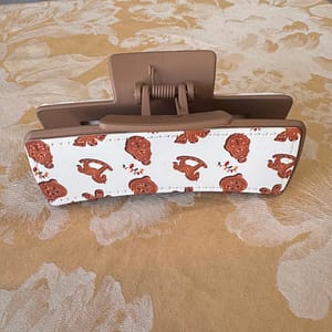 Gingerbread Dreams Hair Claw Clip