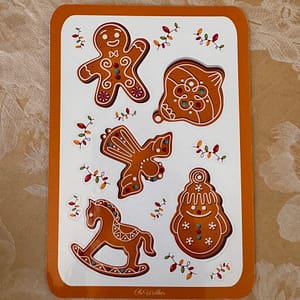 Gingerbread Dreams Sticker Sheet