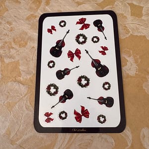 Holiday Harmony Bass Sticker Sheet